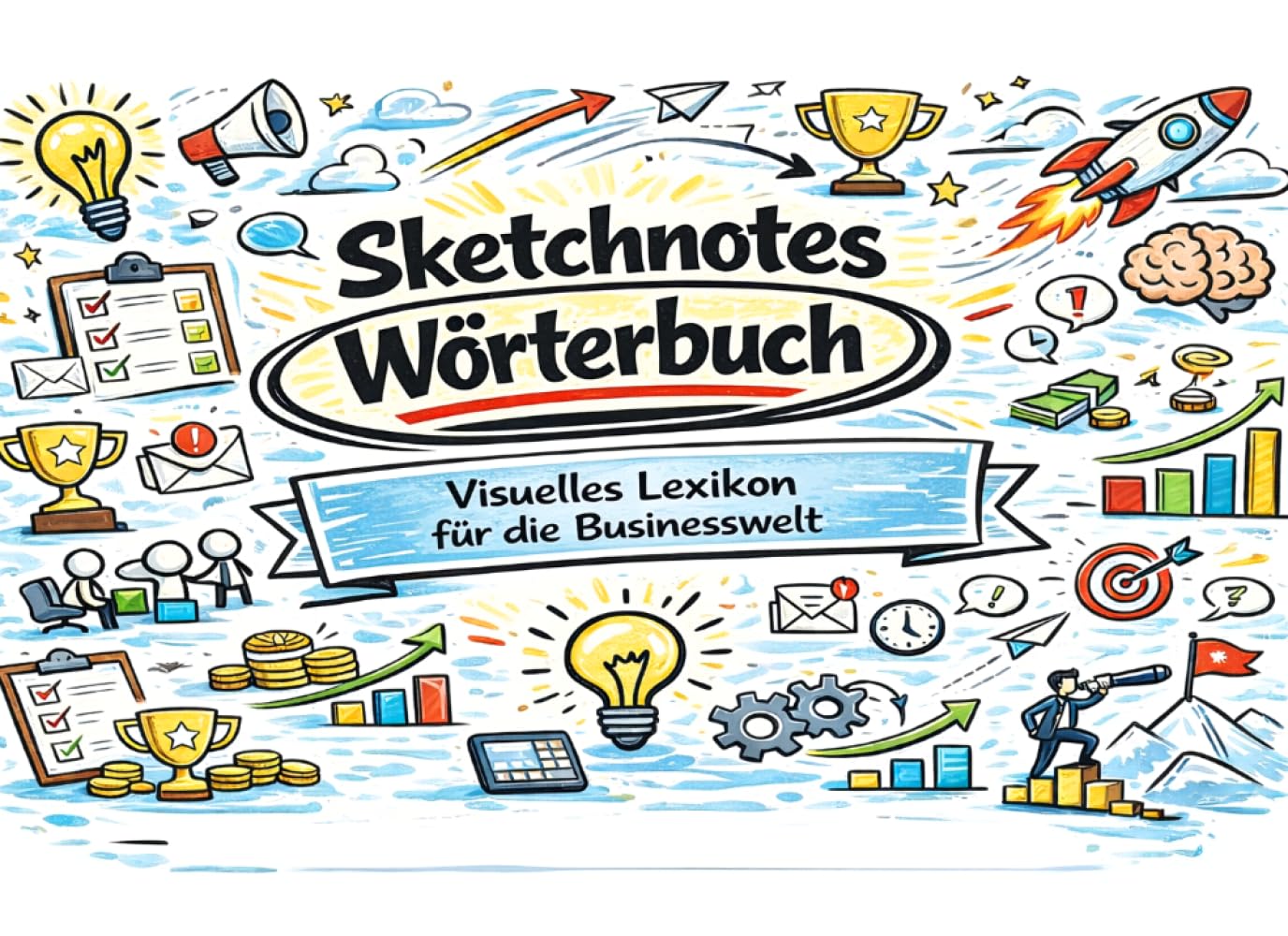 Sketchnote Wörterbuch: Visuelles Lexikon für die Businesswelt: Für mehr Fun in Ihrem Arbeitsalltag!