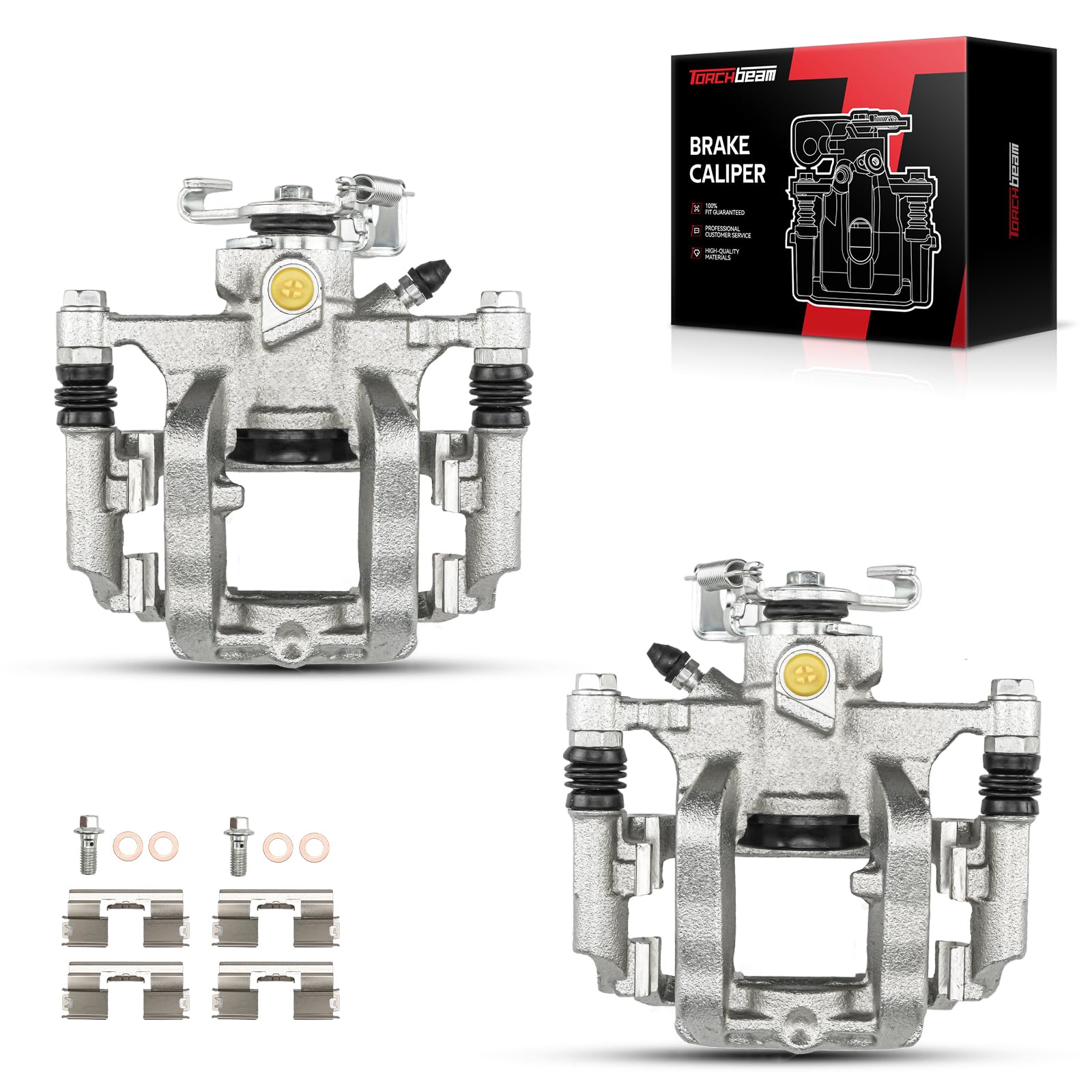 Torchbeam Rear Brake Calipers Set for 2011-2015 Chevrolet Cruze LT/LTZ