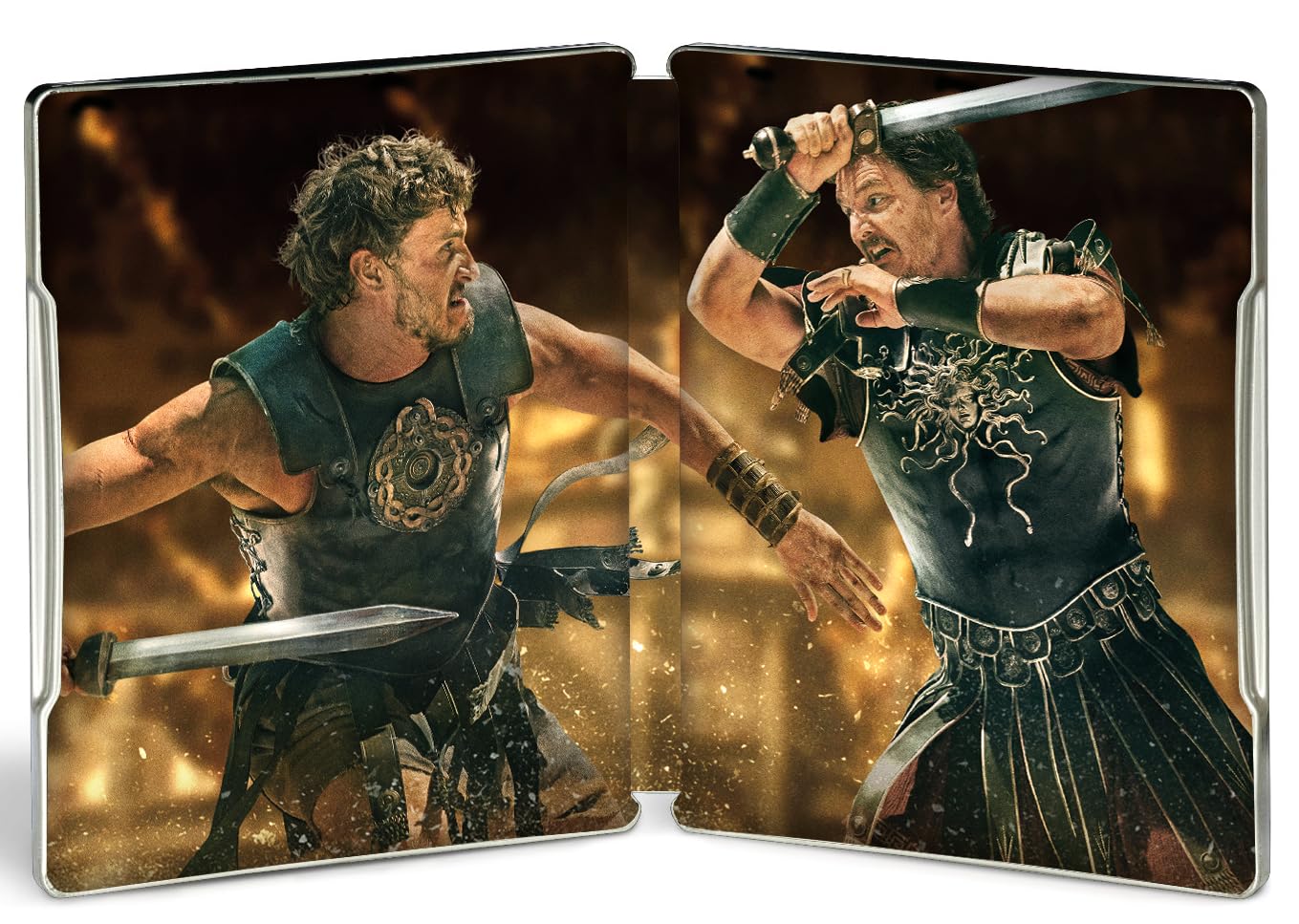 Blu-Ray 4K Uhd Gladiatore 2 (Il) (Ltd Steelbook) (4K Ultra Hd+2 Blu-Ray) [Region Free] [Blu-ray]