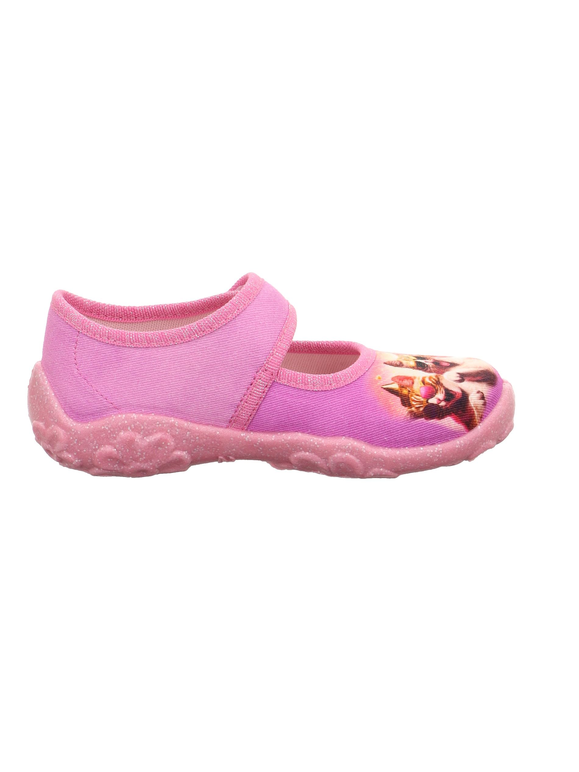 Superfit Dziewczęce Bonny kapcie, Różowy 5550, 23 EU