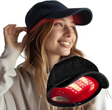 Laser Hair Growth Cap, Red Light Therapy, Laser Therapy for Loss, Growth Device, For Hair Regrowth, Alopecia Areata, Hair Loss Treatment fo