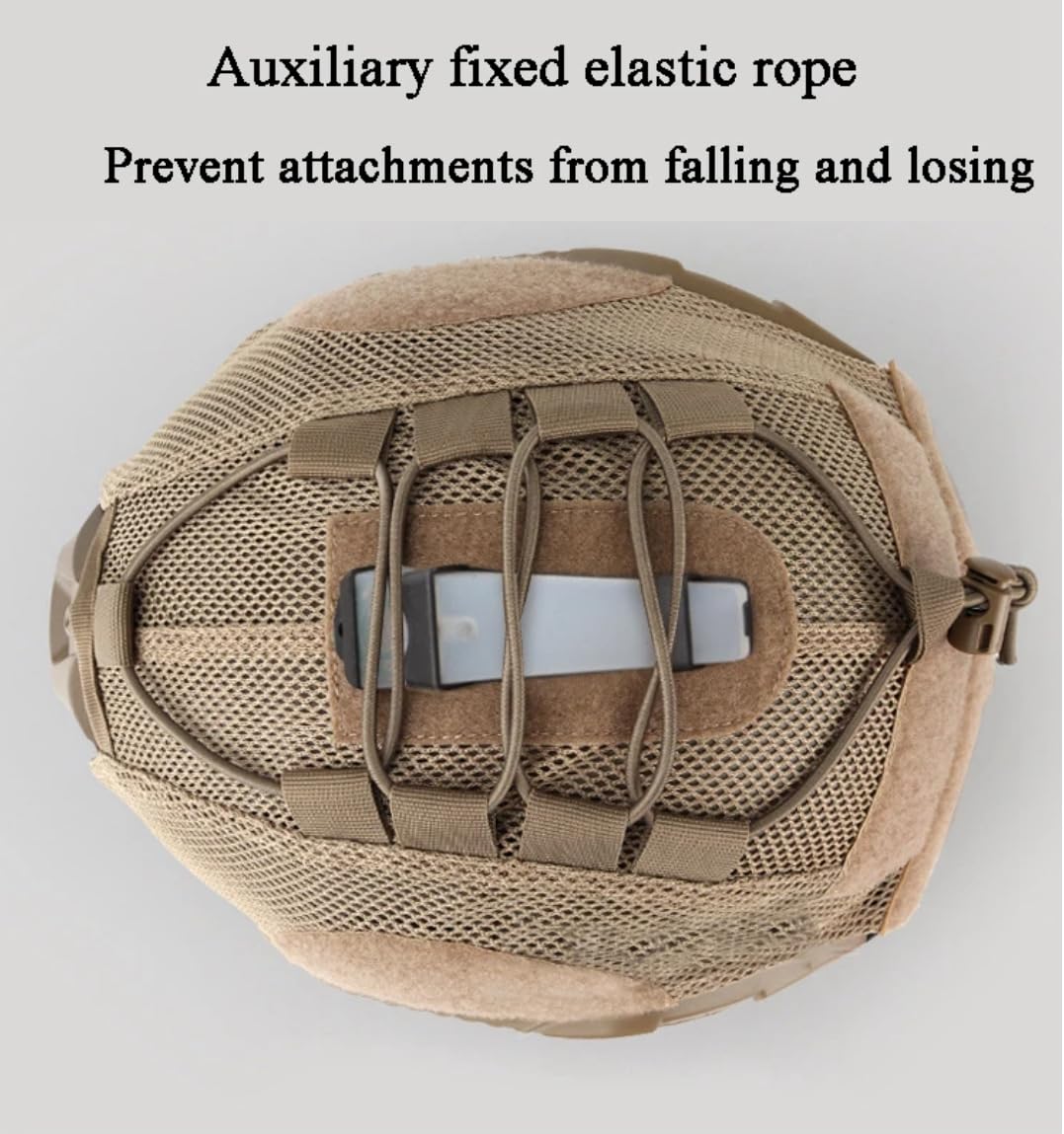 Funda táctica para Casco Airsoft Paintball Caza Tiro CS