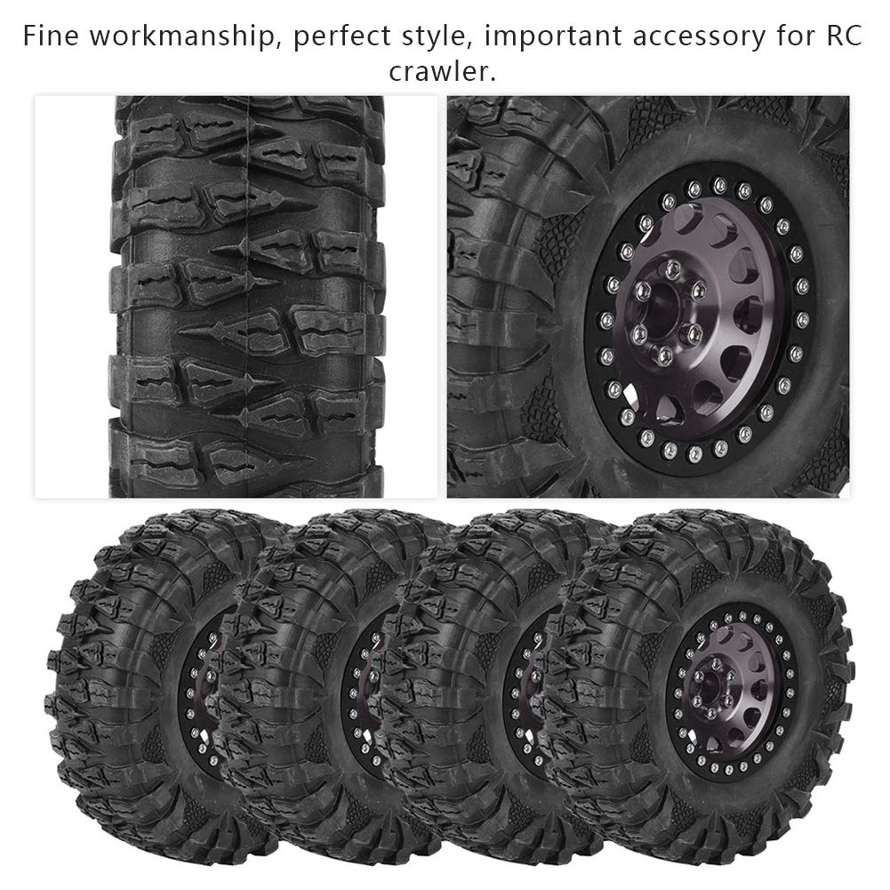 Acouto Stabilna wydajność RC CAR TION BEAM BEZPIECZNIK HPI Axial 1/10 RC Crawler 4PC (GRAY)
