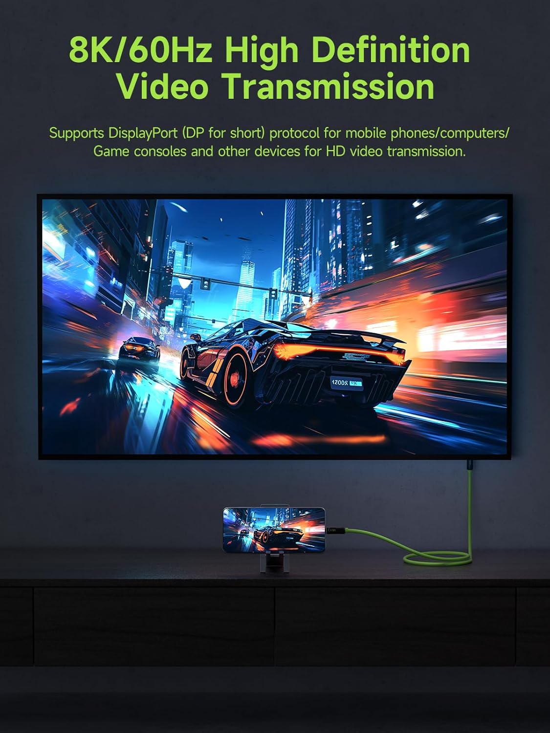 Hagibis USB 4 Cable, LED Display USB C 240W Fast Charging Cable with 8K@60Hz 40Gbps Data Transfer Thunderbolt 4/3 Video Cord for iPhone 17 16 15 Pro Max, iPad, MacBook Pro Air