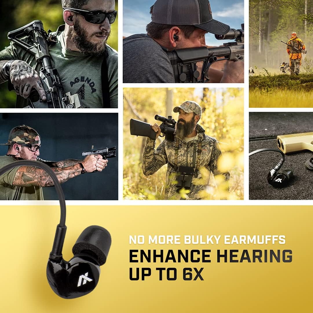 Axil GS Extreme 2.0 Wireless Tactical Earbuds Black