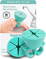 Vista 4 de Anillo colector de desechos de vinilo Tweexy Craft Herramientas de desbroce para transferencia de calor de vinilo, soporte de hojas de papel