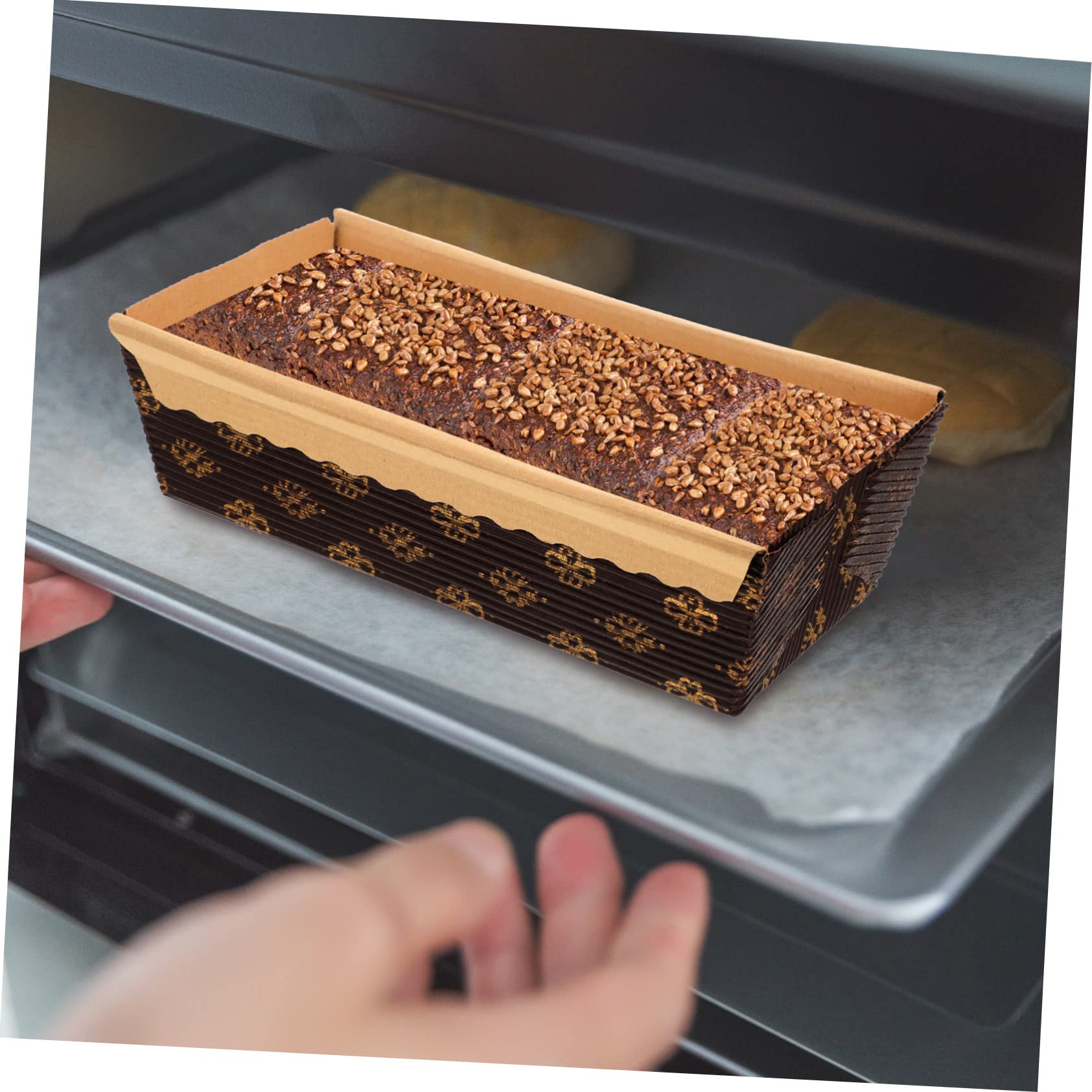 Gatuida 4 Sätze Backpapier Kastenformen Papier Backförmchen Für Kuchen Stapelbare Kuchenbecher Für Bäckerei Und Zuhause 25 Stück * 4