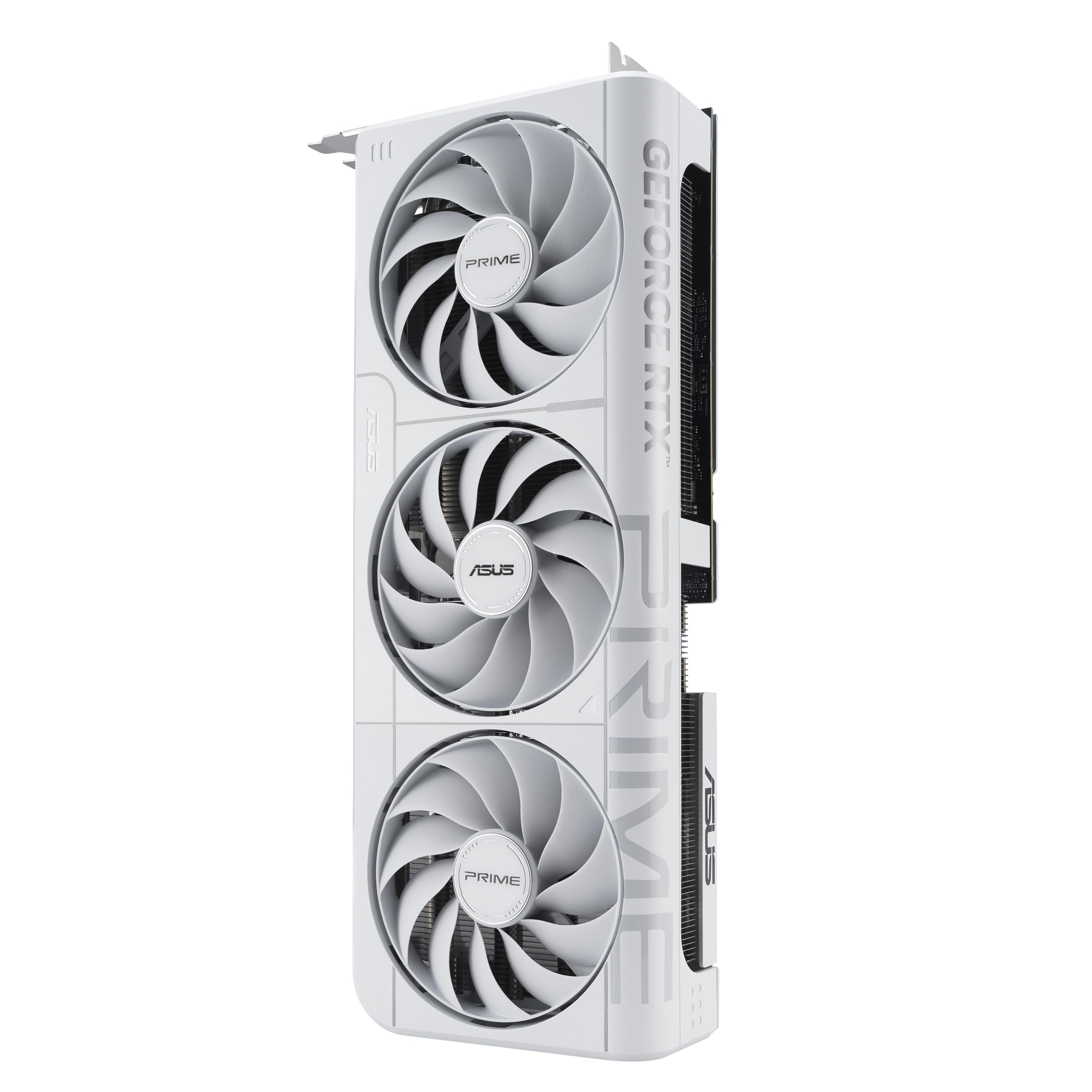 ASUS Prime GeForce RTX™ 5070 12GB GDDR7 White OC Edition Grafikkarte (PCIe® 5.0, 12GB GDDR7, HDMI®/DP 2.1, 2.5-Slot, Axial-Tech Fans, Dual BIOS)
