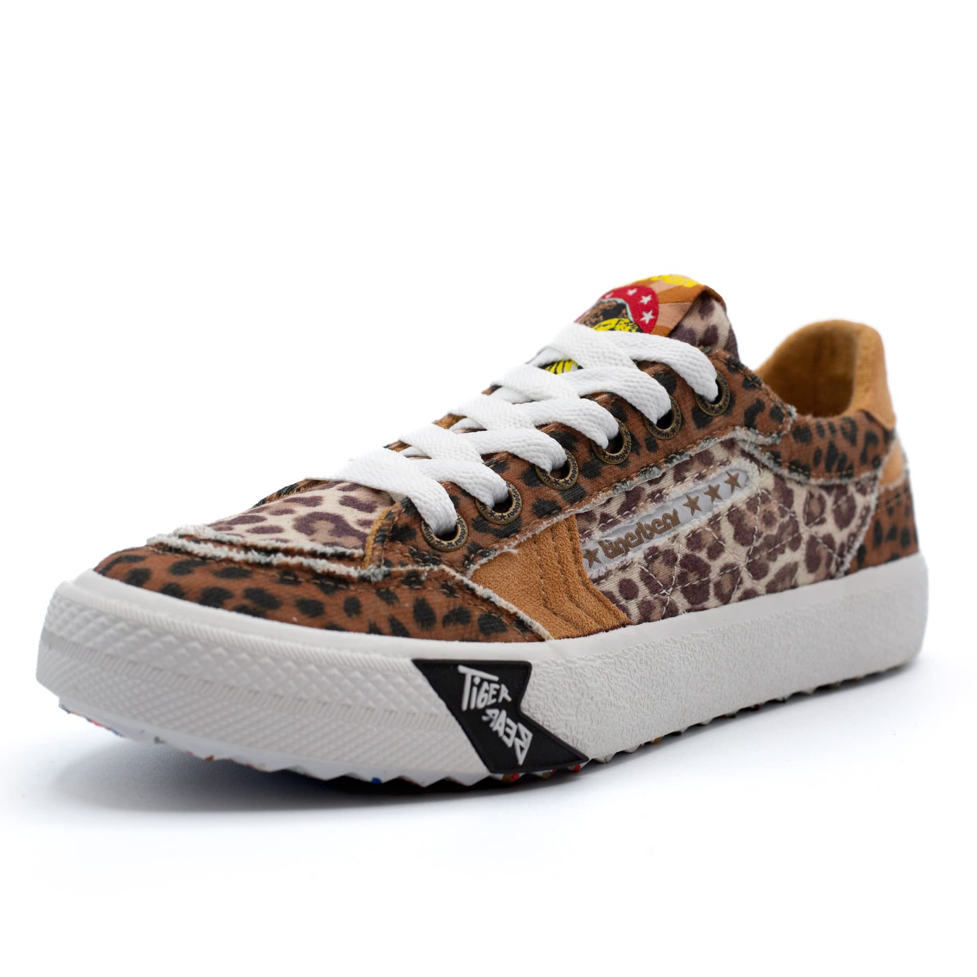 Tigerbear Tarot Canvas Shoes for Women and Men - Fashion Sneakers - Lace up Sneakers - Eco-Friendly Designer Shoes