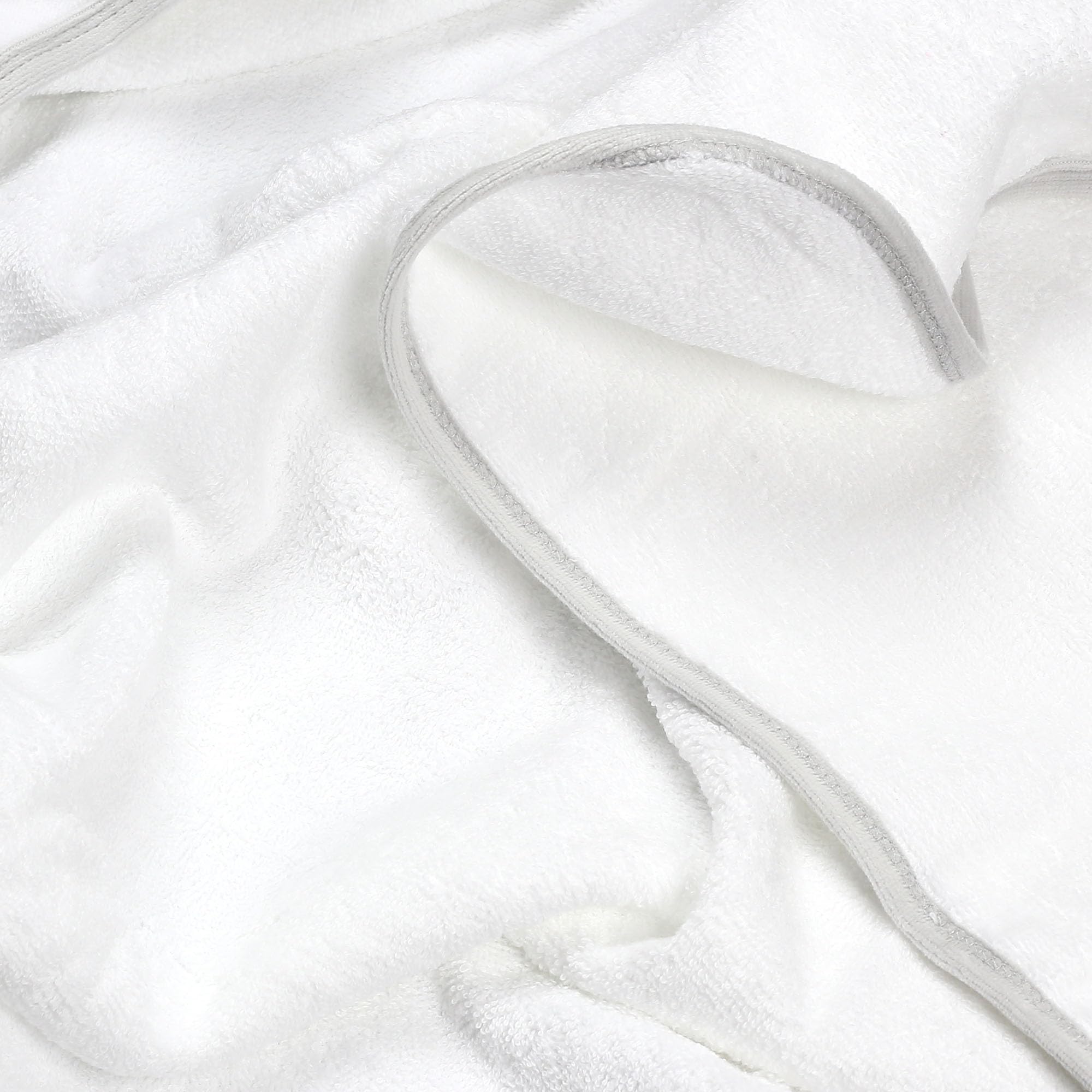 TROIS KILOS SEPT - Asciugamano da bagno per neonati con cappuccio + guanto di spugna abbinato - Morbido velluto - Asciugamano - Regalo misto per bambini e bambine - Motivo orsetto - Kinousses