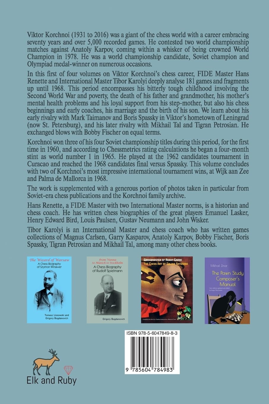 Korchnoi Year by Year: Volume I (1945-1968)