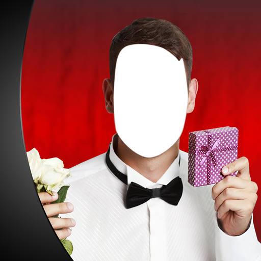 Éditeur de photos d'hommes romantiques