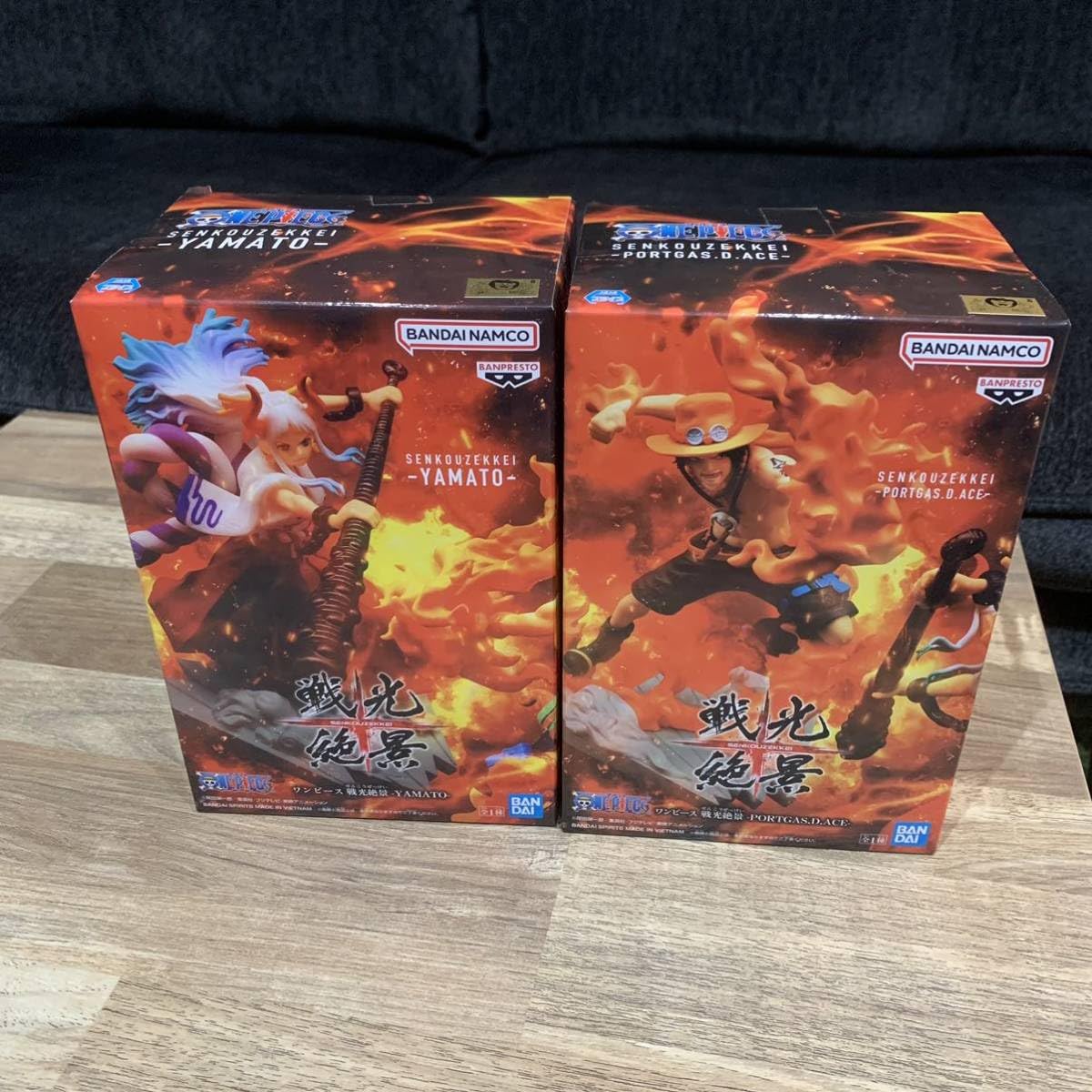 Amazon.co.jp: 在庫数2あり ワンピース 戦光絶景 YAMATO PORTGAS.D.ACE
