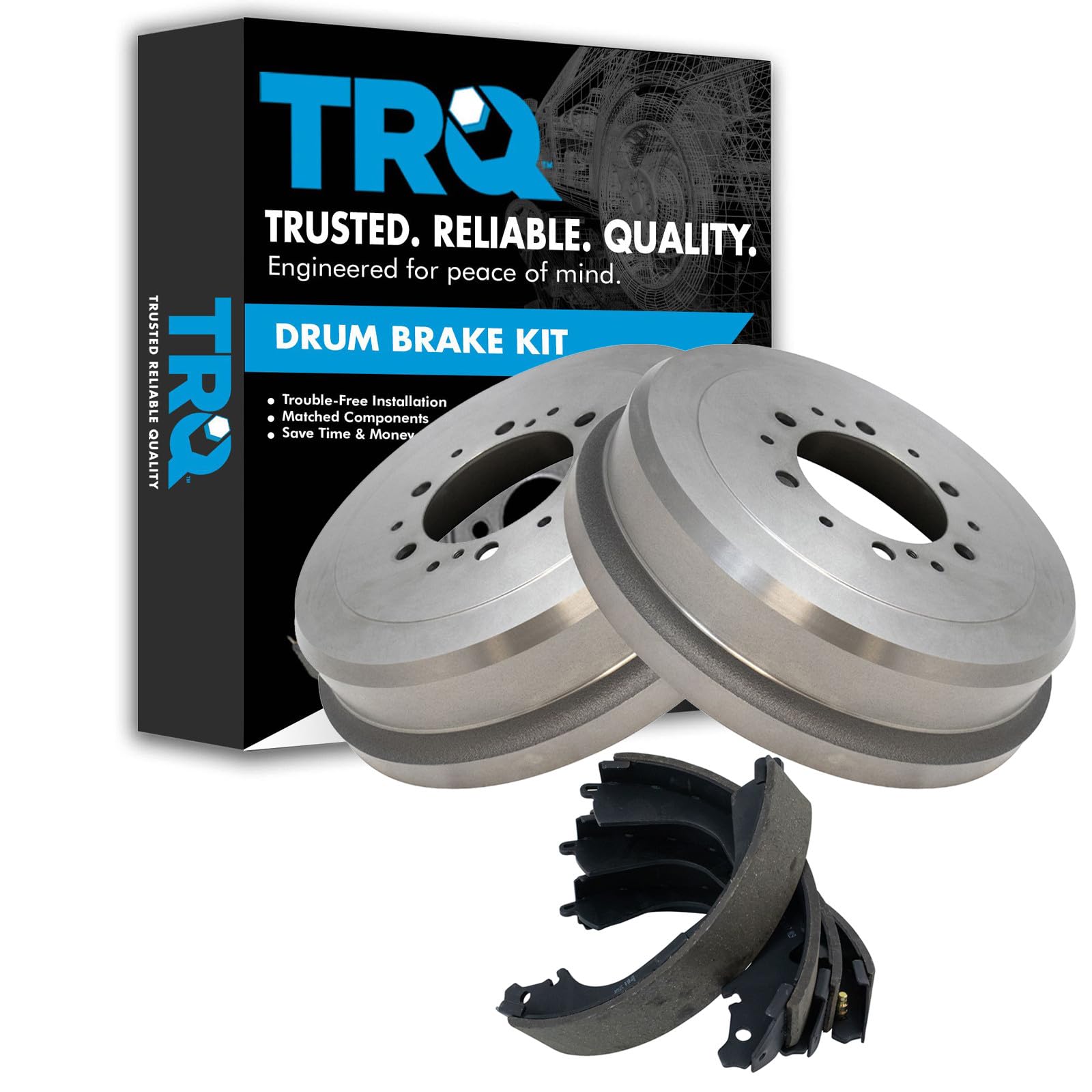 Rear Brake Drum Shoe Kit Compatible with Toyota 4Runner T100 Tacoma Tundra Pickup