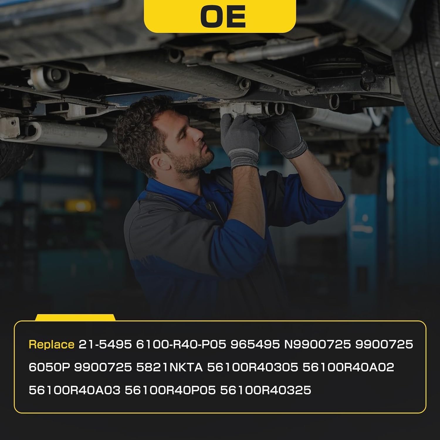 Power Steering Pump with pulley compatible with Honda Accord 2.4L 2008 2009 2010 2011 2012 Replace 21-5495 56100R40A03 power assist pump vane pump