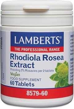 Lamberts Rhodiola Rosea 500mg 60 Tablets