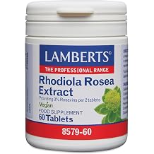 Lamberts Rhodiola Rosea 500mg 60 Tablets