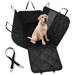 Fundas De Asiento Para Suzuki Vitara Paws Loving Funda para Asiento Trasero de Coche para Perros Universal Impermeable Antideslizante protección para Puerta Lateral fácil de Limpiar Protector de Asiento de Coche Resistente para Perros
