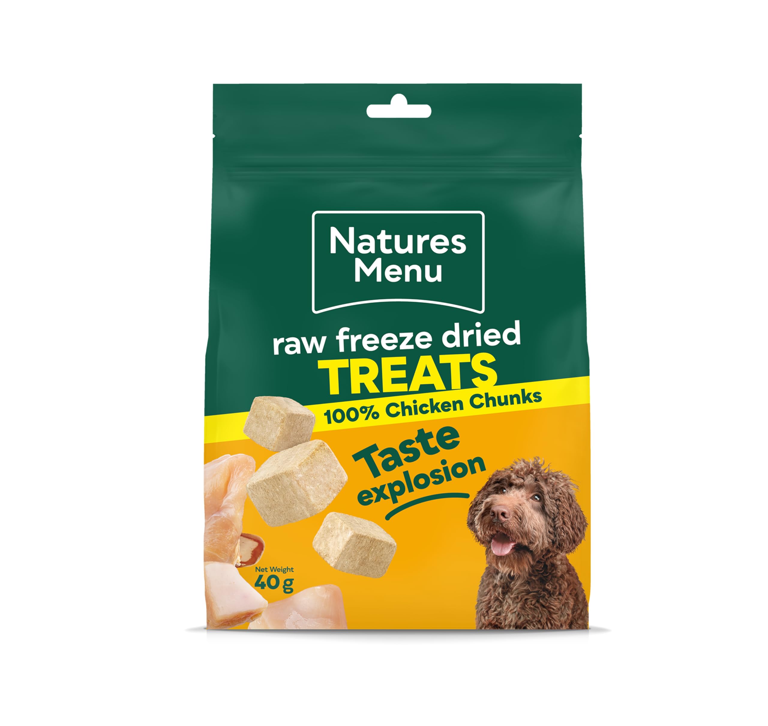 Natures Menu Raw Freeze Dried Treats - Chicken - 7 x 40g
