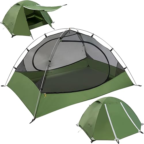 Clostnature Polaris - Tienda de campaña ligera para mochileros, 11.52346 personas, tienda de campaña ultraligera e impermeable, tienda de campaña