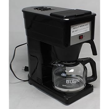 Amazon Com Bunn Coffeemaker 10 Cup Black 120 V 900 W Kitchen Dining