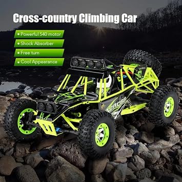 WLtoys 12427 RC سيارة 4 WD 1/12 2.4 G 50 KM/H عالية السرعة الوحش مركبة التحكم عن بعد سيارة RC عربات التي تجرها الدواب على الطرق الوعرة سيارة (12427 1 B)