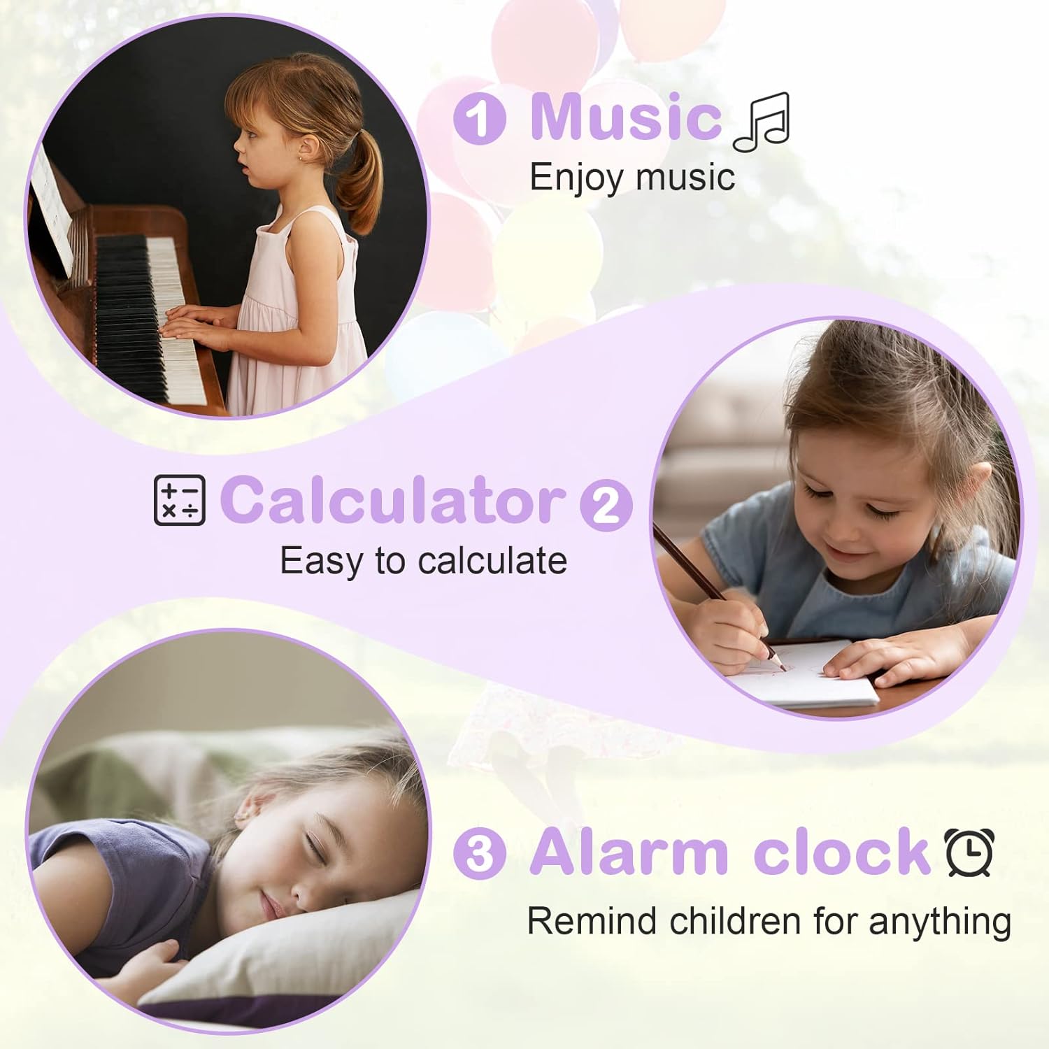 Smartwatch Bambini, Orologio Telefono per Ragazzi e Ragazze con SOS Fotocamera Chiamata 17 Gioco Allarme Calcolatrice Musica,Orologio Intelligente per Bambini 4-12 Anni Regali per Ragazzi (Viola) Smartwatch Bambini, Orologio Telefono per Ragazzi e Ragazze con SOS Fotocamera Chiamata 17 Gioco Allarme Calcolatrice Musica,Orologio Intelligente per Bambini 4-12 Anni Regali per Ragazzi (Viola)