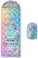 Vista 35 de QOOMO - Saco de Dormir para Acampar, para 3 Estaciones, Clima Cálido y Fresco, Ligero, Resistente al Agua, para Adultos y Niños, Equipo de Camping