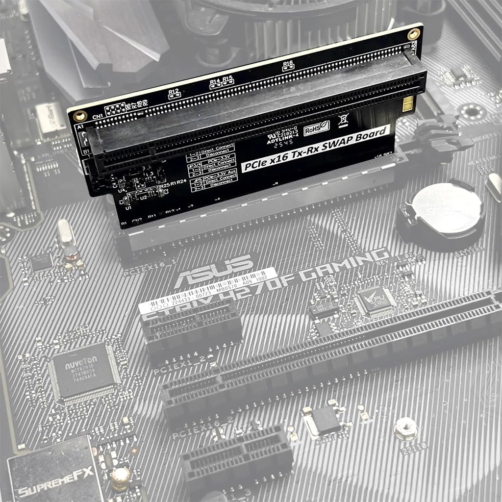 JMT ADT-R33 PCIe 4.0 x16 Tx-Rx Switch Card 256Gbps High Speed (R33L)