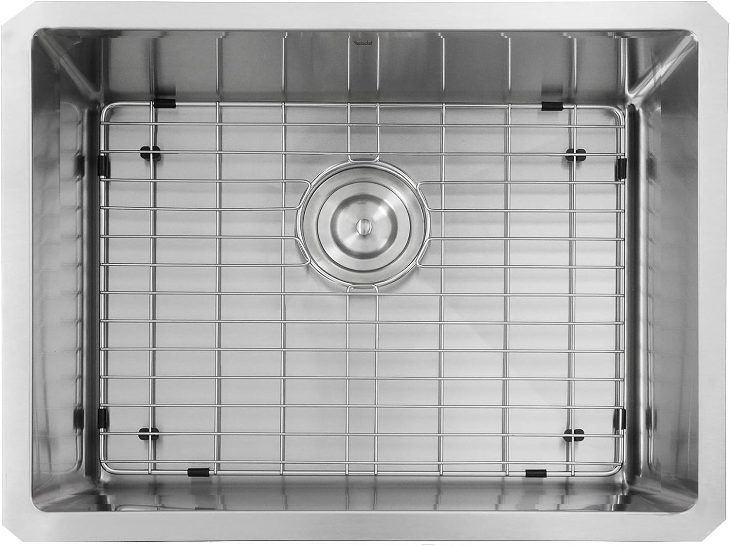 Nantucket Sinks SR2318 23-Inch Small Radius Rectangle Stainless Steel Undermount Kitchen Sink