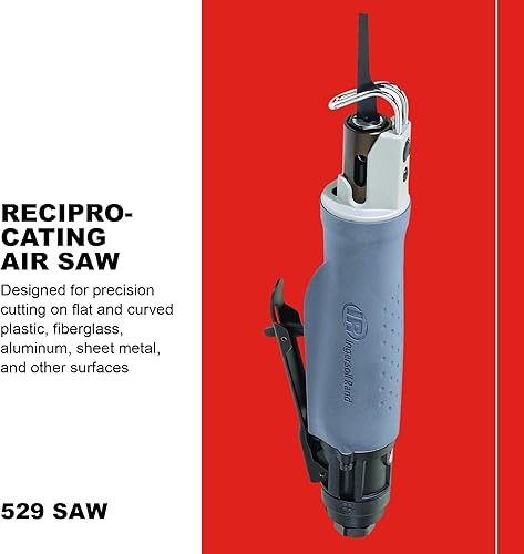 Miniatura 2 de Ingersoll Rand 529; Sierra alternante de aire de baja vibración