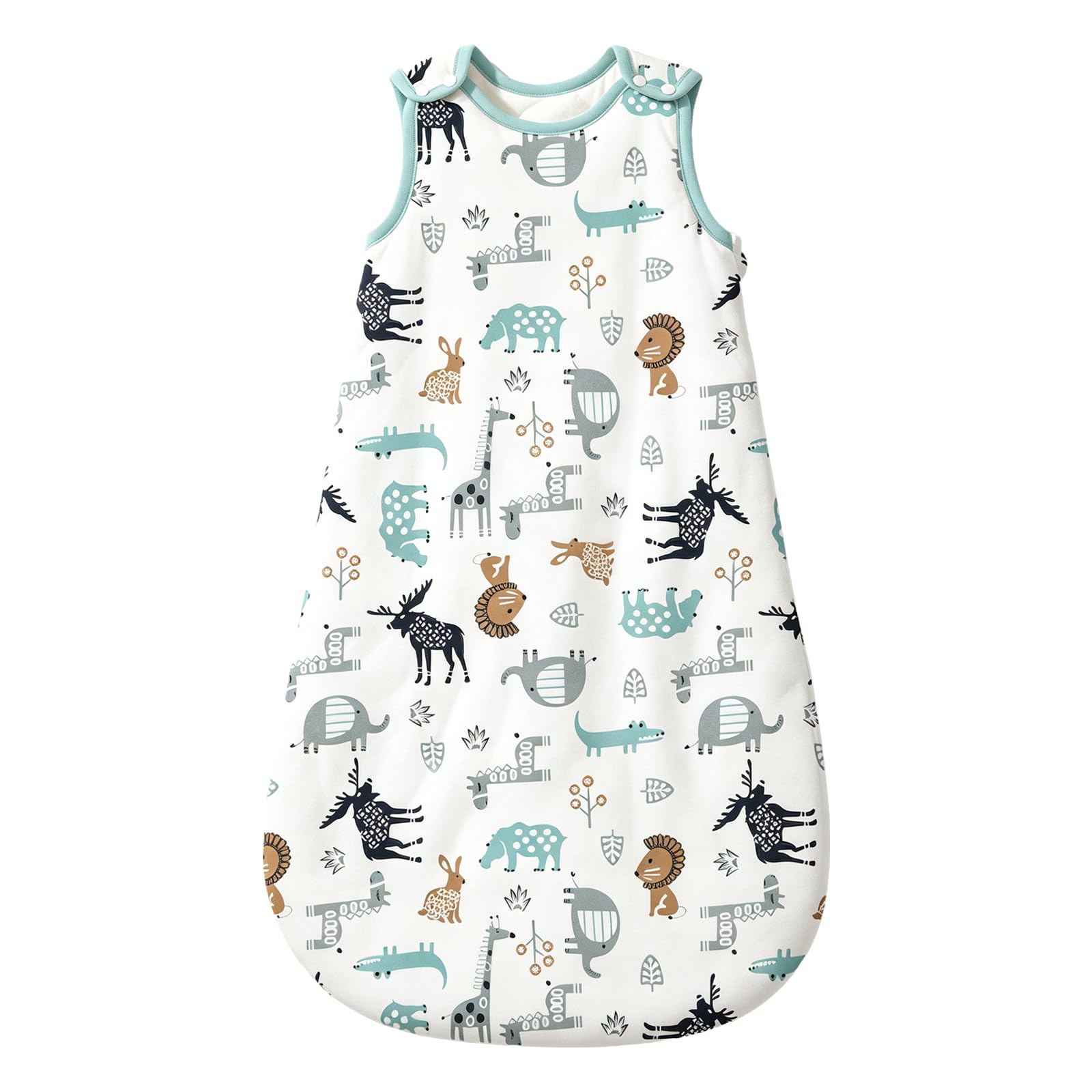 Mosebears Mosbears Sacco nanna invernale per bambini, 2,5 Tog, 100% cotone, diverse dimensioni dalla nascita fino a 24 mesi, adatto per tutto l'anno