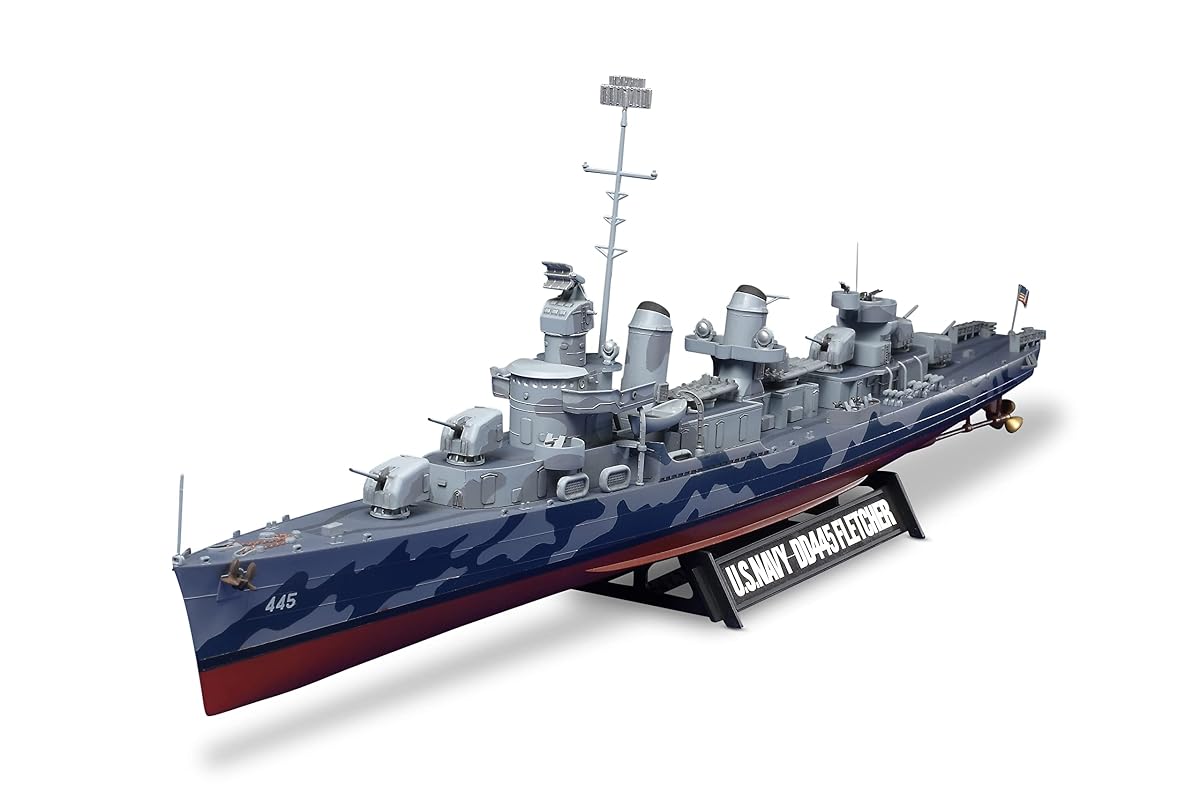 Tamiya Models Fletcher Class Destroyer,, Multicolor,,