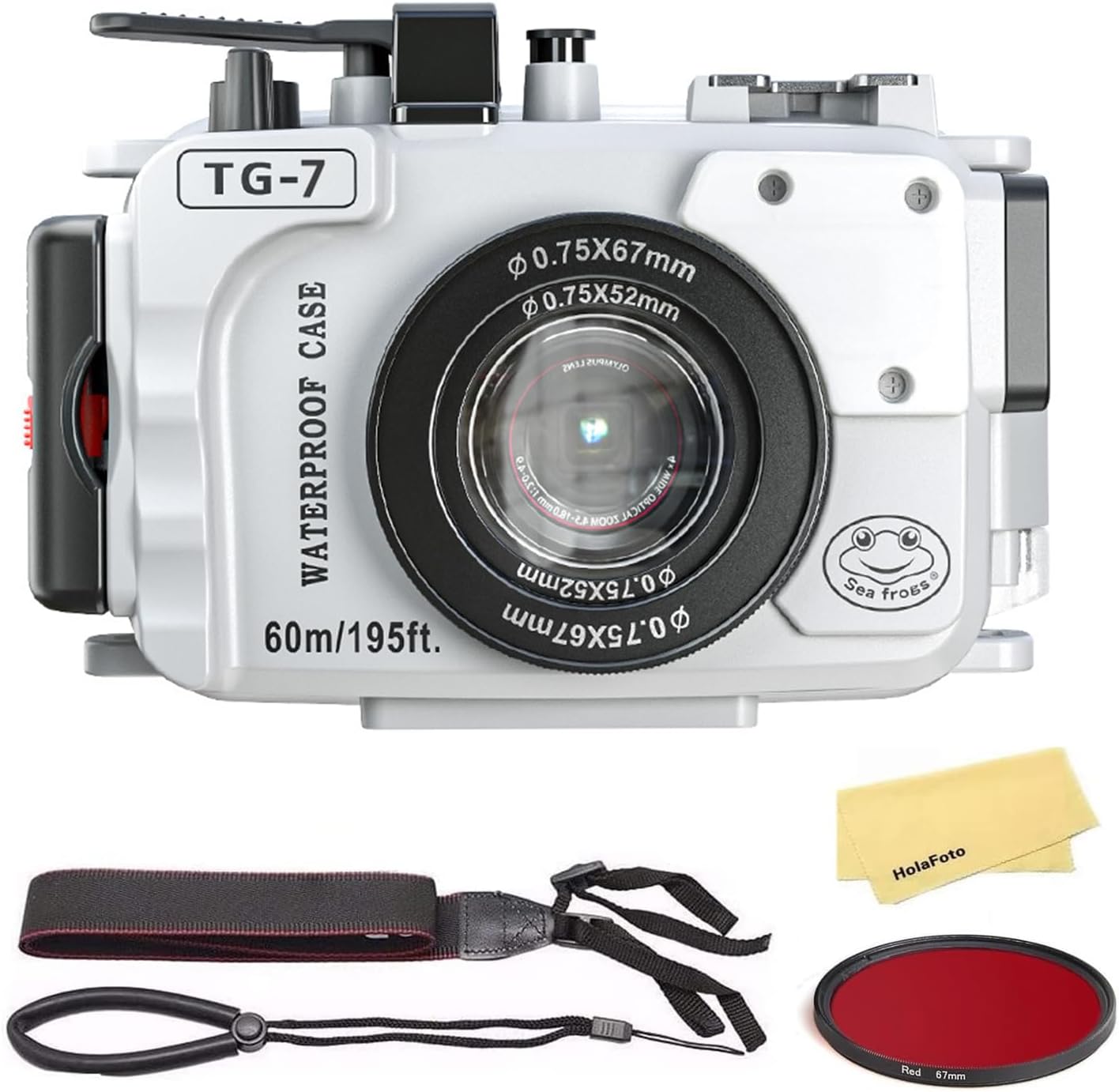 SeaFrogs Tough TG7 [60m/195ft] Professional Underwater