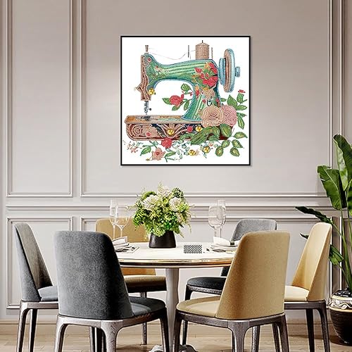 Miniatura 8 de Stalente Kits de pintura de diamantes para adultos, kits de arte de diamantes de forma especial 5D para principiantes, pintura de diamantes de