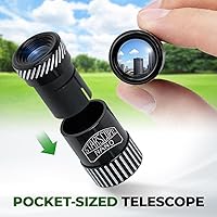 Vista 4 de Starscope Alcance compacto nano monocular, microscopio de bolsillo 3 en 1, lupa de lupa, mini lente teleobjetivo para iPhone Android Aumento