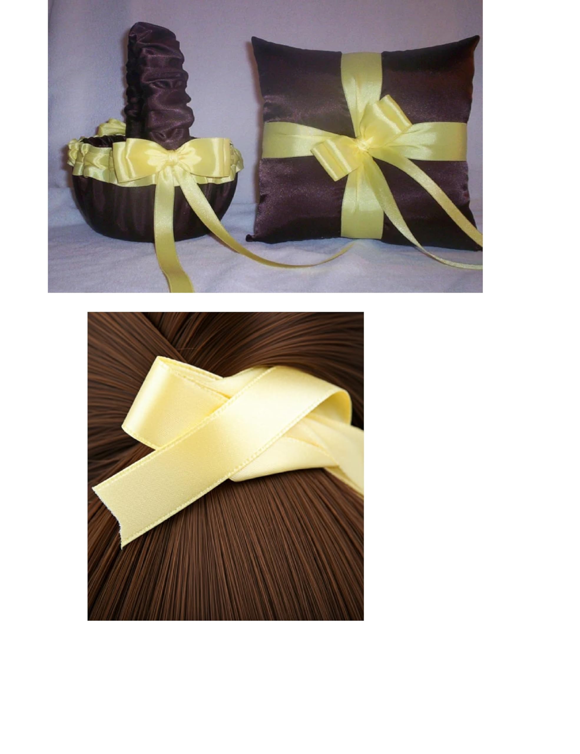 Double Sided Satin Ribbon 25mm x 10 Meters (Off White) for Gifts Wrap Sew Party, Decorations Events Dress Wedding Christmas Crafts, Bows Car, Balloons Hairs, DIY, Bouquets, Cake More — view 388