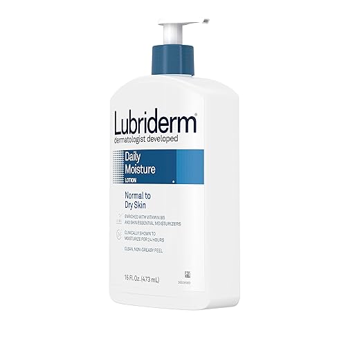 Miniatura 3 de Lubriderm Daily Moisture Loción hidratante para el cuerpo y las manos con vitamina B5, no grasa, 16 onzas líquidas (paquete de 3)