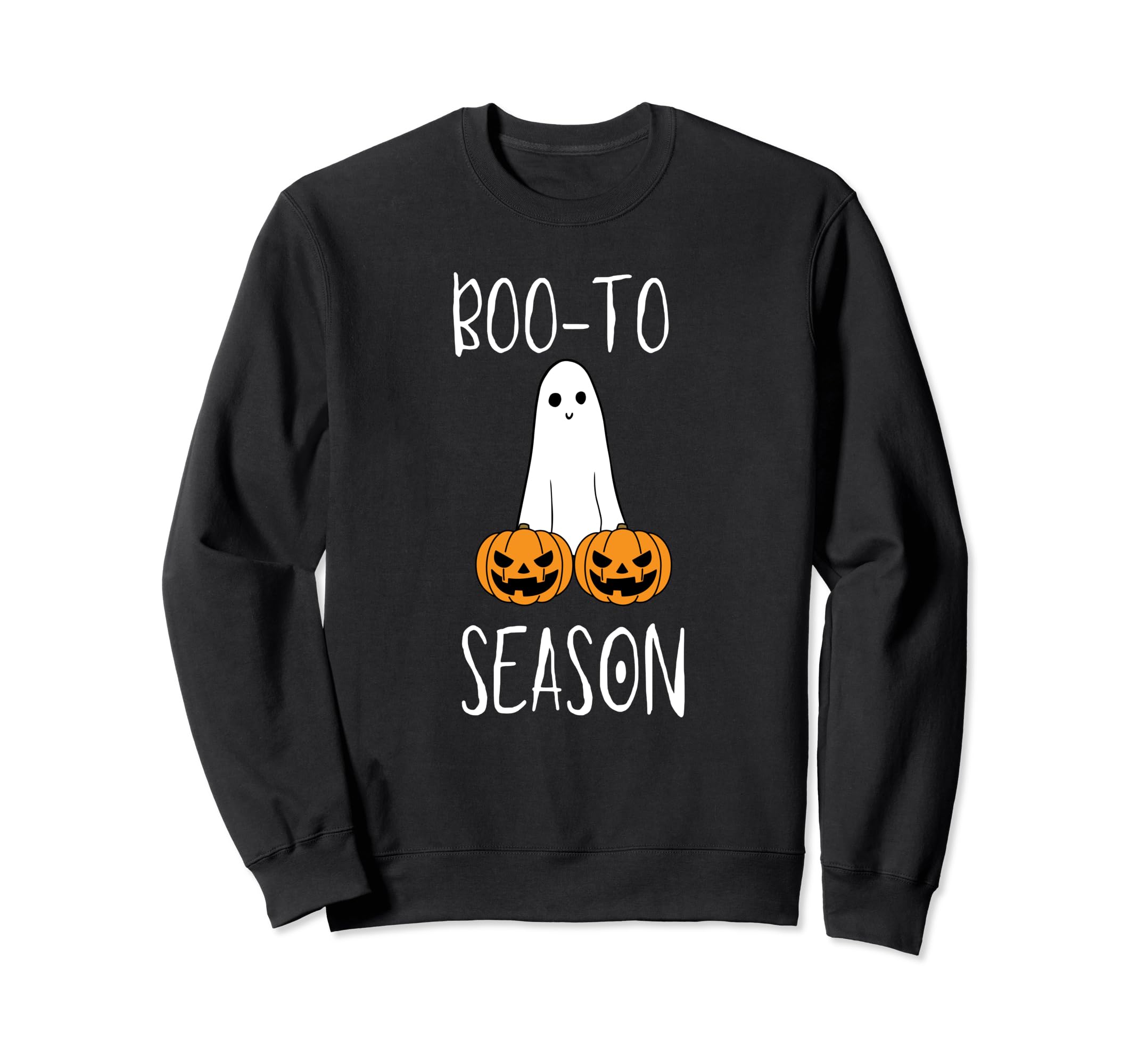 BOOTO Season Ghost Boto Funny Hawaiian Halloween Sweatshirt