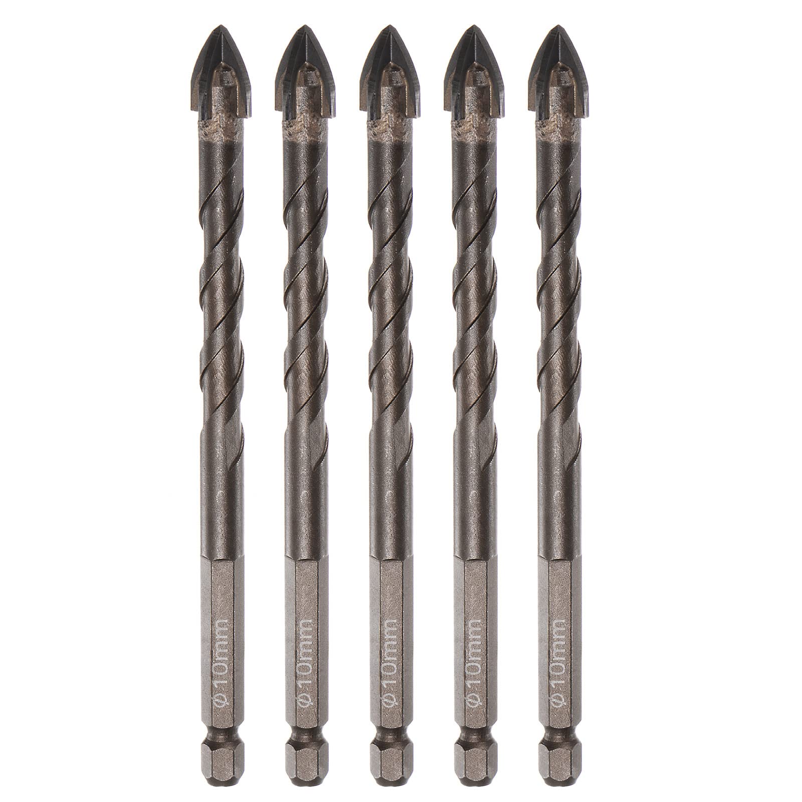 HARFINGTON Titanium Masonry Drill Bits - 10mm -1