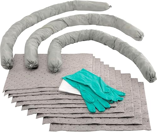 Miniatura 2 de Global Industrial Kit universal de derrames para camiones de 5 galones - Bolsa con cremallera