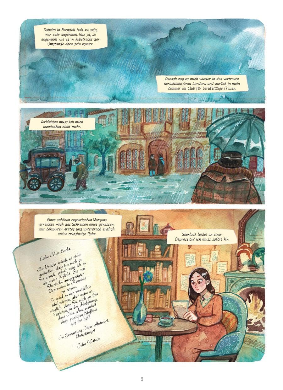 Enola Holmes (Comic). Band 7: Der Fall der schwarzen Kutsche