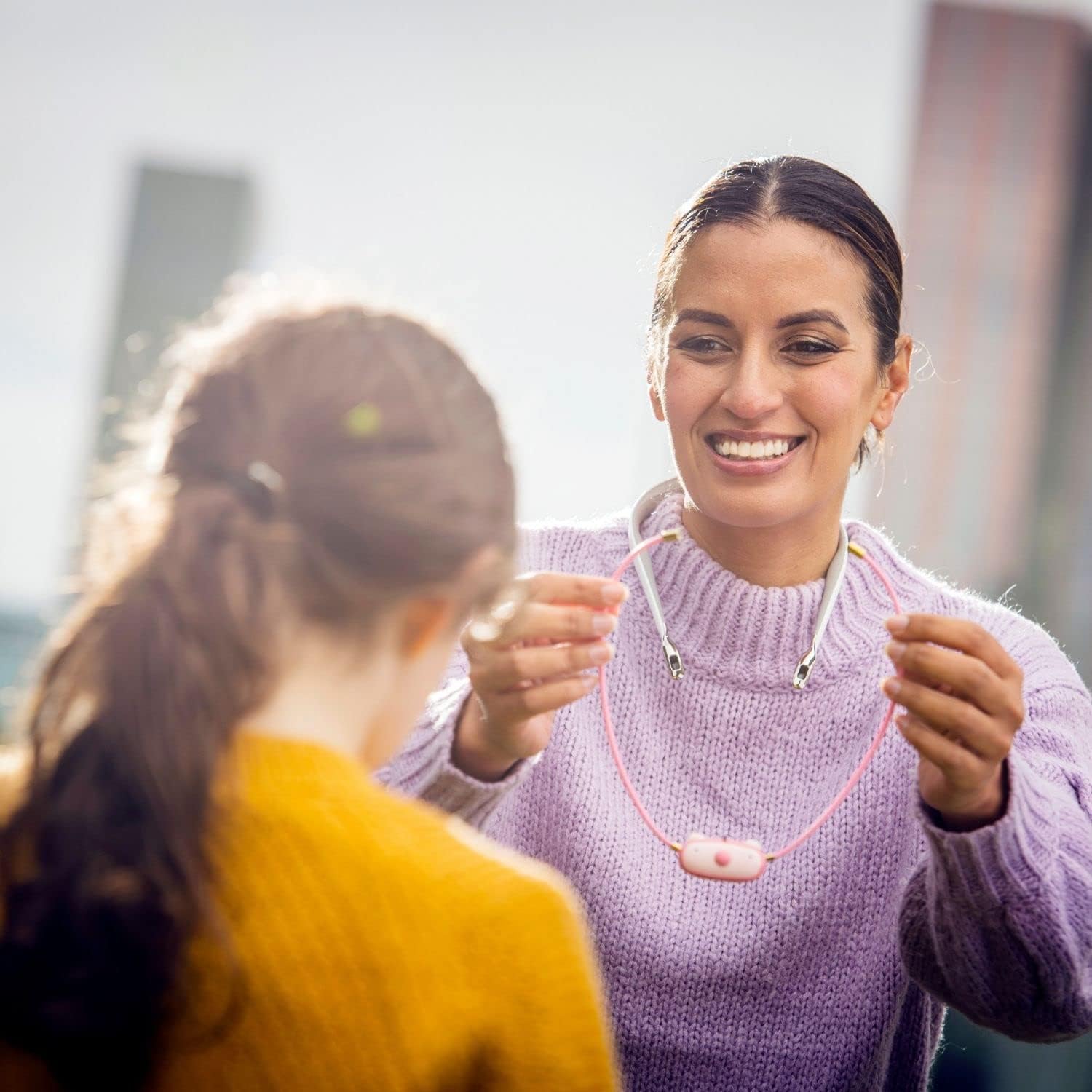 ible Airvida M1 + C1 + L1 Bundle – Wearable Negative Ion Air Purifier Set for Adults & Kids, Filter-Free, Portable, Silent, Effective Against Allergens, Pollen