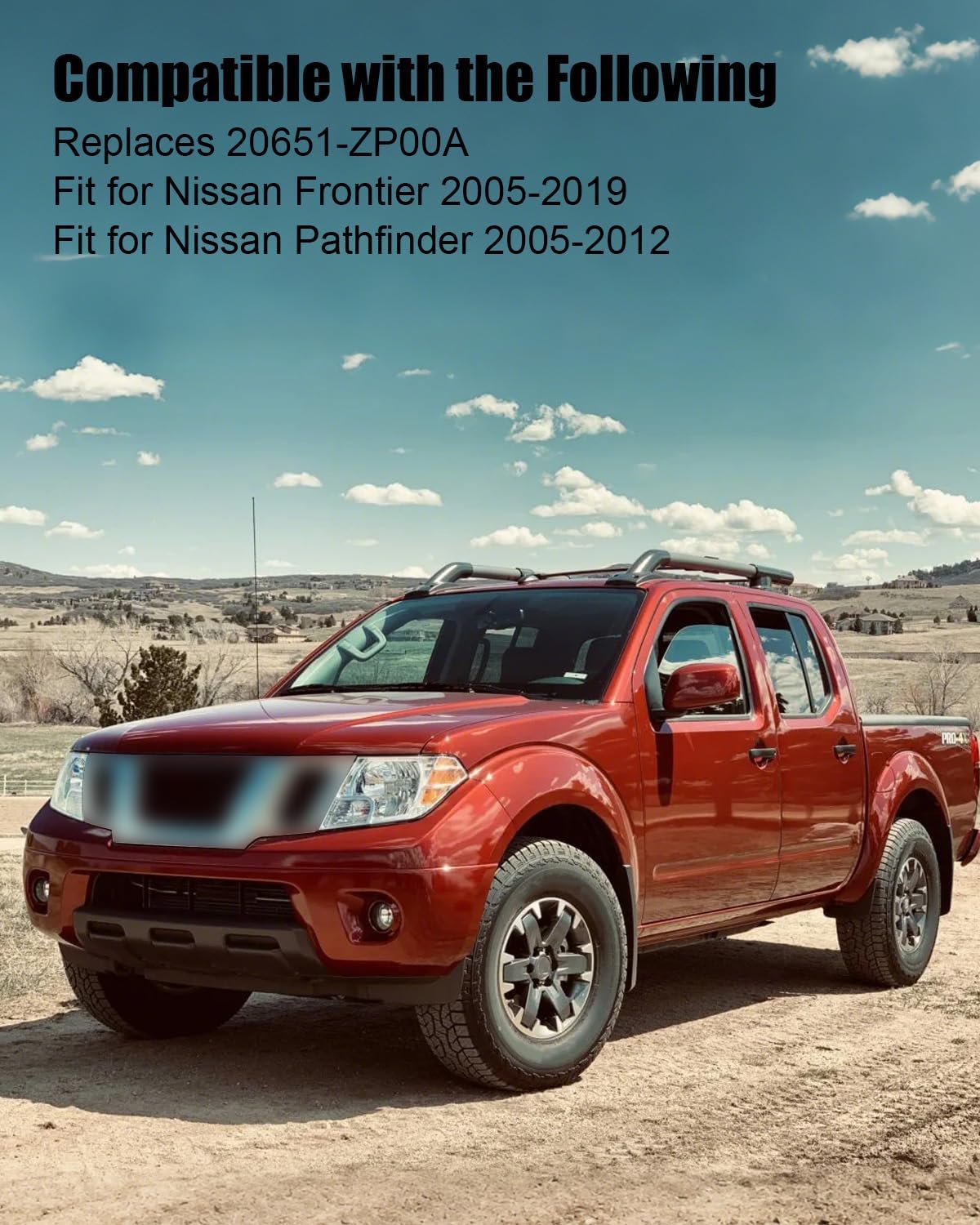 2Pcs Exhaust Pipe Mount Hanger Fit for Nissan Frontier 2005-2019