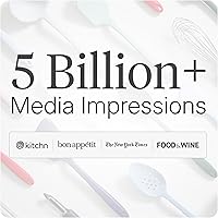 Vista 7 de GIR: Get It Right 5 Piece Silicone Essentials Kitchen Utensils Set - Ladle, Spatula, Flip, Spoon & Spoonula - Non-Toxic Cooking Utensils for