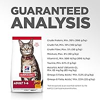 Vista 8 de Alimento seco para gatos adultos, receta de pollo para un cuidado óptimo de Hill's Science Diet