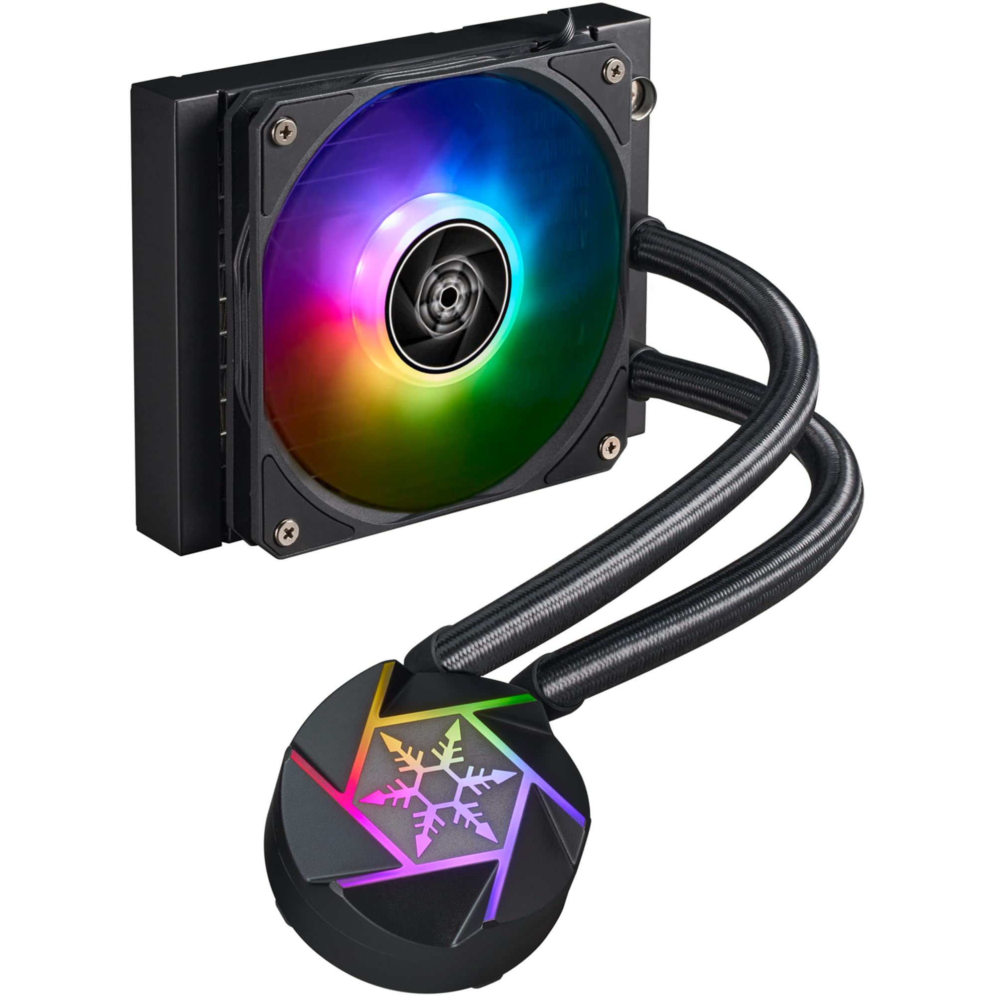 Silverstone Technology Sst-Vd120-Slim Chłodzenie Wodne, Czarny, 120mm