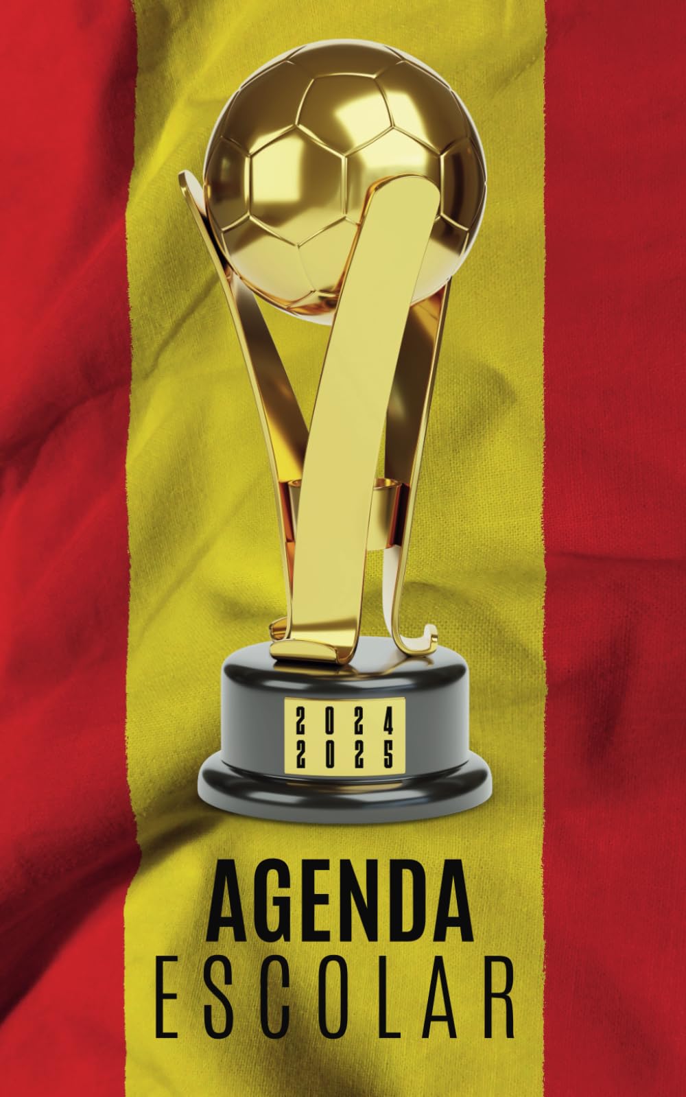 Agenda Escolar 2024-2025 Futbol: Planificador diario dia por pagina de sep 24 a Jun 25 - Material escolar colegio secundaria estudiante y universitarios