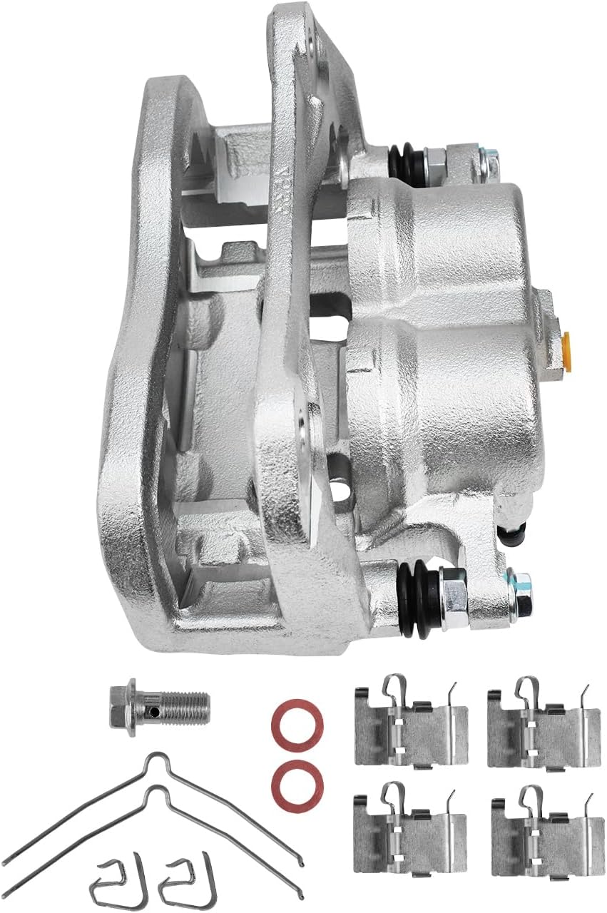 Detroit Axle - Front 2pc Brake Calipers for Toyota Highlander Lexus NX200t NX300 NX300h RX350 RX450h, 2 Disc Brake Calipers Replacement