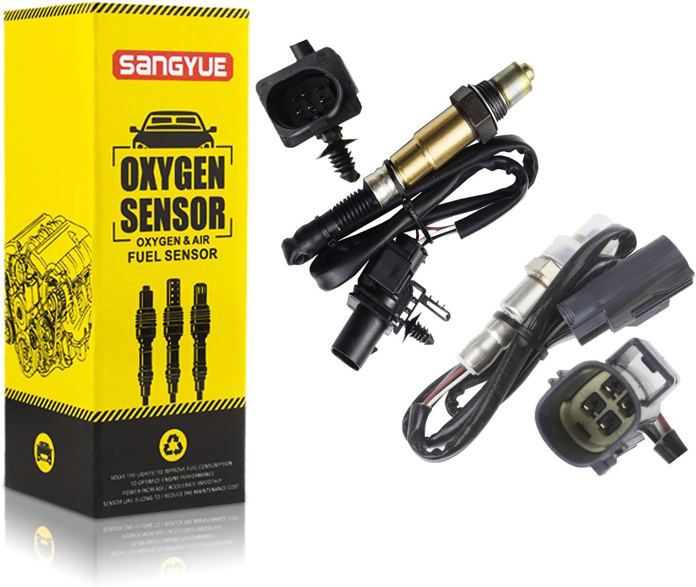 2PCS Oxygen O2 Sensor 1 & 2 for 2012-2013 Kia Soul 2.0L; 2015 Hyundai Tucson 2.0L Upstream + Downstream
